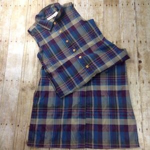 Expression Flannel Long Dress Size 10